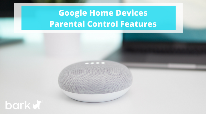 Google Home devices parental control features