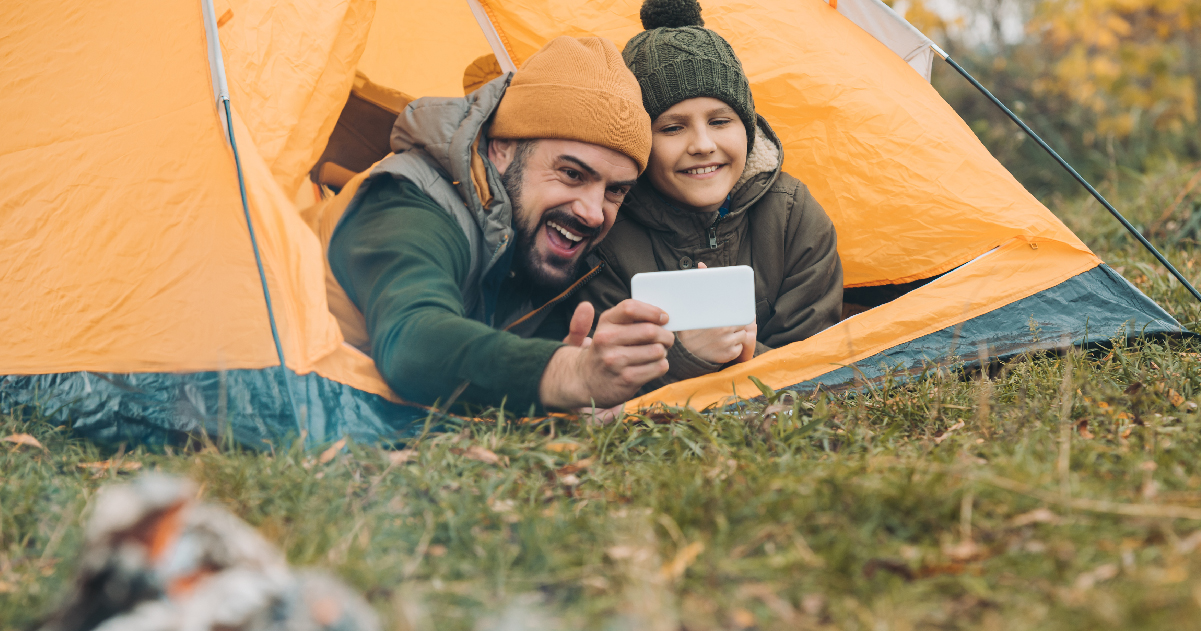 backyard camping