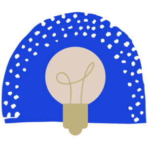 icon with light bulb